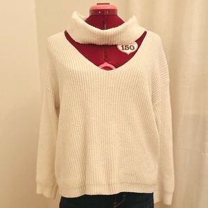 Cozy Cutout Sweater